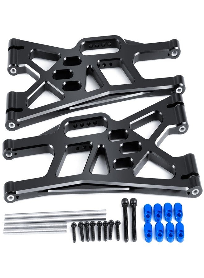 WEFEINO Aluminum Alloy Front or Rear Suspension Upper/Lower Arms Upgrade Parts for 1/5 Tra-xxas X-MAXX XMAXX RC Car Buggy (Lower Arms) - Image 1